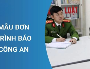 Mẫu đơn trình báo công an mới nhất 2025 – Hướng dẫn cách viết đúng quy định pháp luật