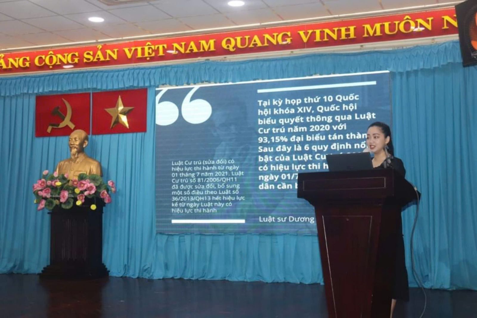 Luật sư Dương Ánh Nga